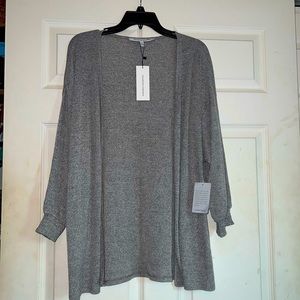 NWT Gray Cardigan Size 1X